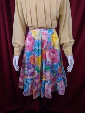 True Vintage 60's Partners Please! By Malco Modes San Francisco Skirt